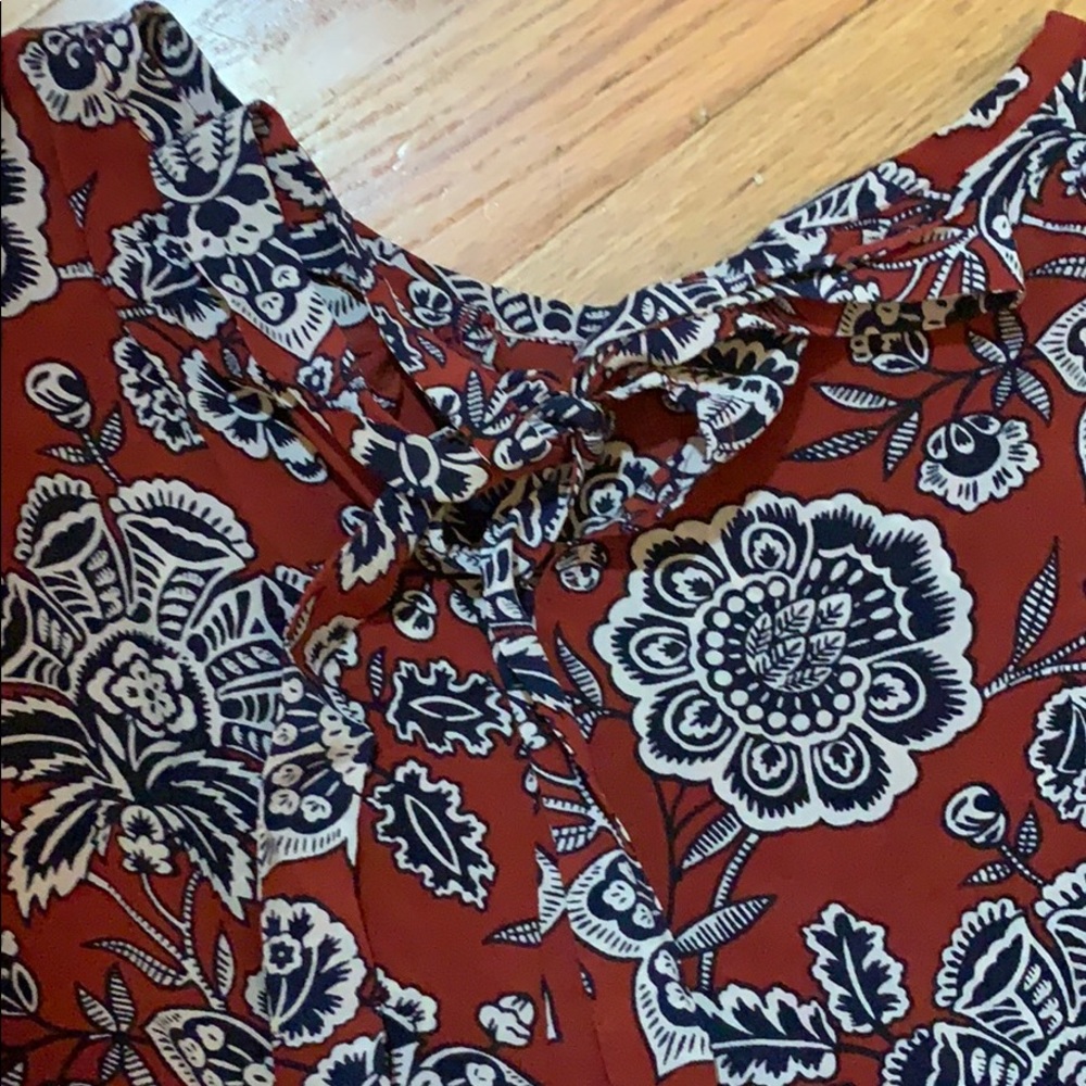 Madewell Patterned Blouse - image 3